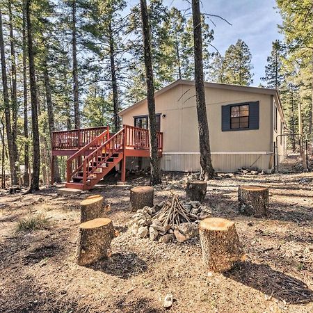 Relaxing Lincoln Forest Retreat With Wraparound Deck Cloudcroft Exterior foto