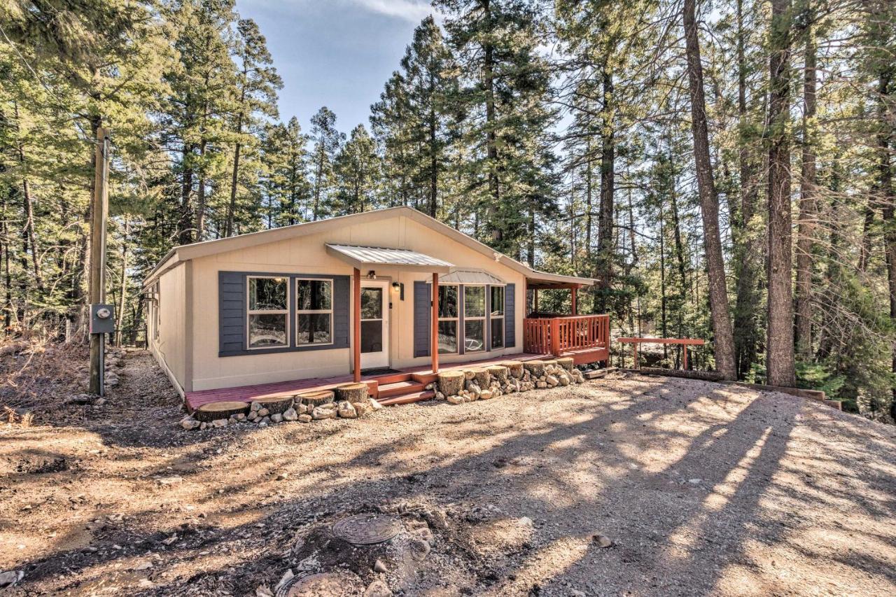 Relaxing Lincoln Forest Retreat With Wraparound Deck Cloudcroft Exterior foto